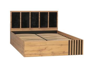 Дуб Вотан/Черный/Велюр Монако Черный