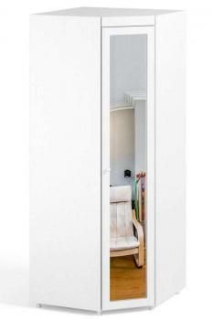 Шкаф угловой (560) с Большой зеркальной дверью Катрин-К МН-68 Монако