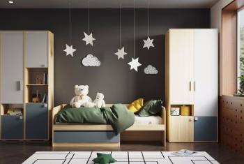 Шкаф-пенал Сильва НМ 041.72 Элиот