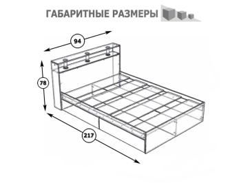 Кровать СВК Камелия 0900
