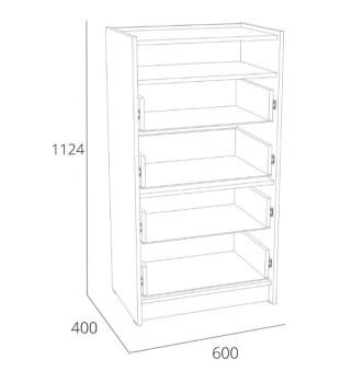 Комод Сильва Оттавия НМ 011.03