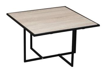 Дуб Сонома/Металл: Черный