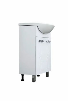 Тумба Style Line Венеция 55 под умывальник Уют 55 + Умывальник Уют 55