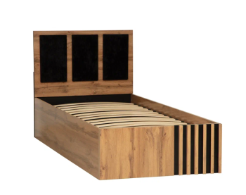 Дуб вотан/черный/ткань велюр монако черный