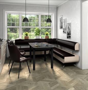 Венге/венге + Черный/Борнео Умбер