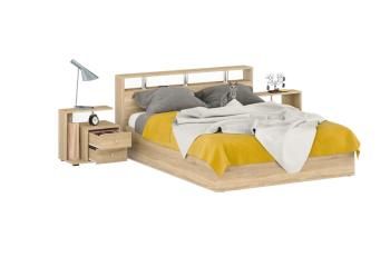 Кровать СВК Камелия 1600 + две тумбы