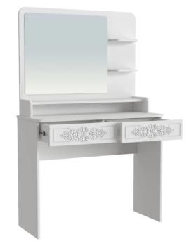 Туалетный столик с зеркалом Compass Ассоль Лайт ТСН-3