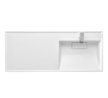 Тумба с раковиной Aquaton Лондри 60/Раковина Лондри 120 правая