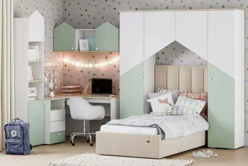 Меренга,макарун,белый,дуб сонома