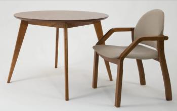 Стол ZiP-mebel Сканди К 90 со стульями Джуно