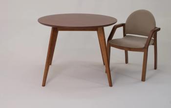 Стол ZiP-mebel Сканди К 100 со стульями Джуно