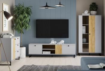 Шкаф комбинированный Сильва