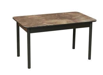 Мрамор Черный/Металл Черный