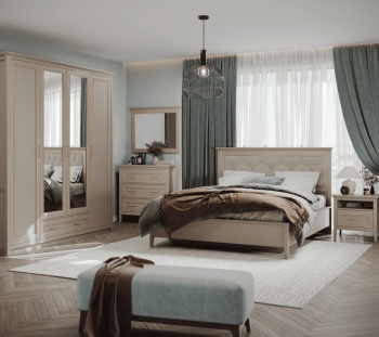 Кровать БРВ Мебель CLASSIC LOZ160х200 с подъемным механизмом с мягким элементом