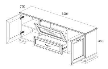 Тумба RTV Анрэкс TIFFANY 1V2D1S