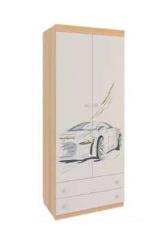 Дуб сонома/белый