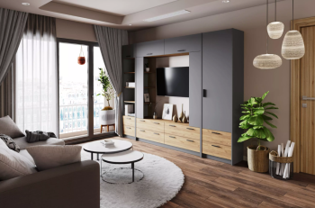 Антрацит,дуб крафт золотой