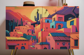 Комод Mobi Кармин 16.230.03