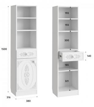 Туалетный гарнитур Compass Ассоль АС-6501