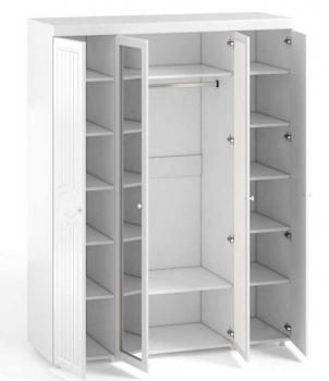 Шкаф 4 дв (560) с 2 Большими зеркальными дверьми и 2 Большими глухими дверьми Катрин-К МН-60 Монако