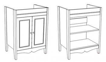 Тумба Corozo Блюз 65