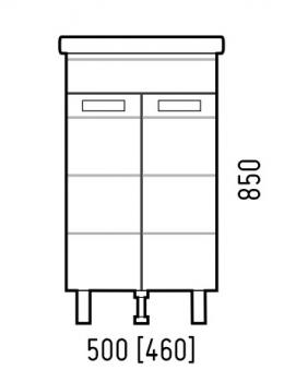Тумба Corozo Денвер 50