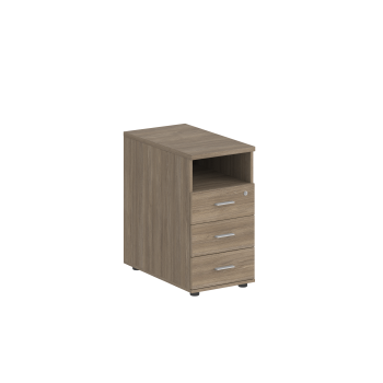 корпус: дуб темный; фасады: дуб темный