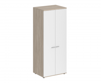 корпус: дуб светлый; фасады: белый