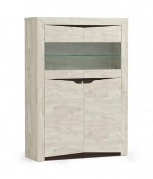 Бетон пайн белый/Венге