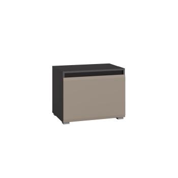 Антрацит 0164, Веллюто Капучино AG 707