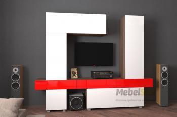 Белый / красный