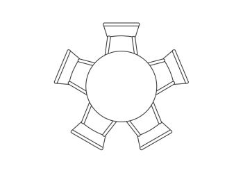 Стеклянный стол Woodville Норфолк 100