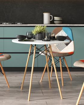 Стол круглый STOOL GROUP EAMES DSW NEW D70