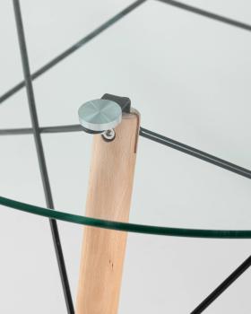 Стол круглый STOOL GROUP EAMES DSW NEW D80