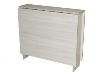 Ясень шимо светлый/ круглая хром 50мм