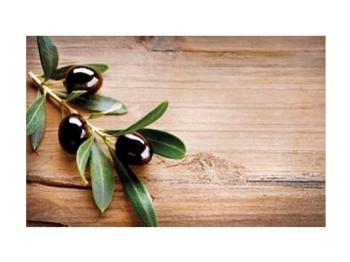 Стол обеденный Симпл Дуб молочный Маслины / опора круглая серебристый металлик (У)