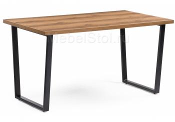 Дуб делано темный/Черный матовый