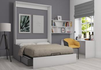Шкаф-кровать Элимет STUDIO (super eco) 140/200/18 Модель 2