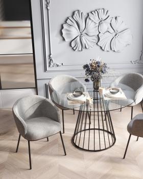 Стол обеденный STOOL GROUP Ливерпуль 120*120