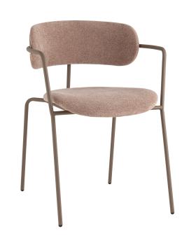 Букле бежевый каркас бежево-серый матовый