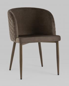 Велюр коричневый