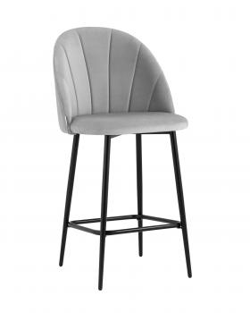 Велюр светло-серый