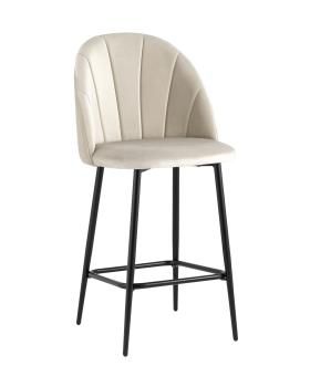 Велюр бежевый