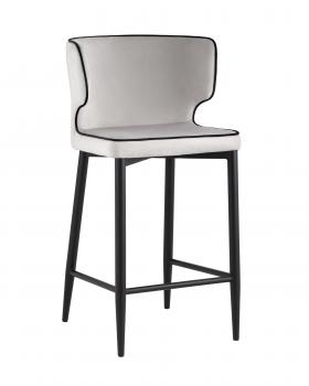 Велюр светло-серый