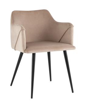 Велюр бежевый