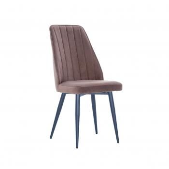 Каркас черный/Велюр VENDETTA 7 коричневый