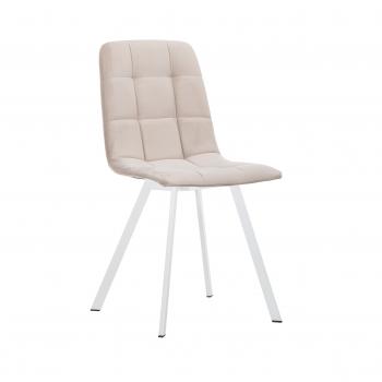 Металл Белый/Велюр ULTRA SAND Песок