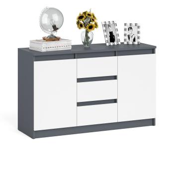 Графит/Белый