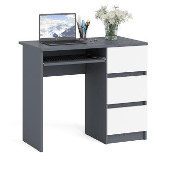 Графит/Белый