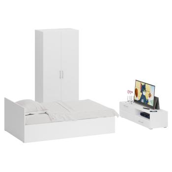 Белый/Фасады ТВ тумбы МДФ Белый Глянец